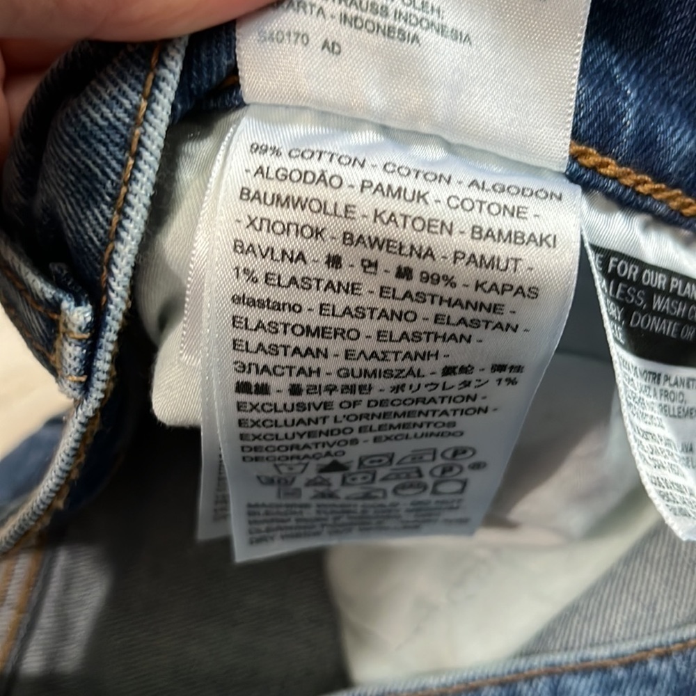 Levi’s ribcage shorts size 31 - Picture 6 of 10